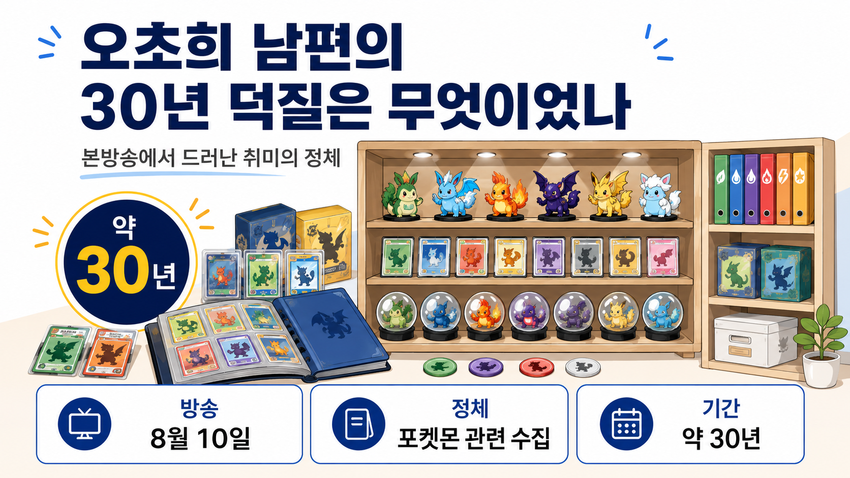 오초희 남편 30년 덕질 정체는 포켓몬, 독박육아 갈등까지 이어진 이유 - 왜 포켓몬 취미가 부부 갈등으로 커졌나 핵심 내용을 정리한 정보형 이미지