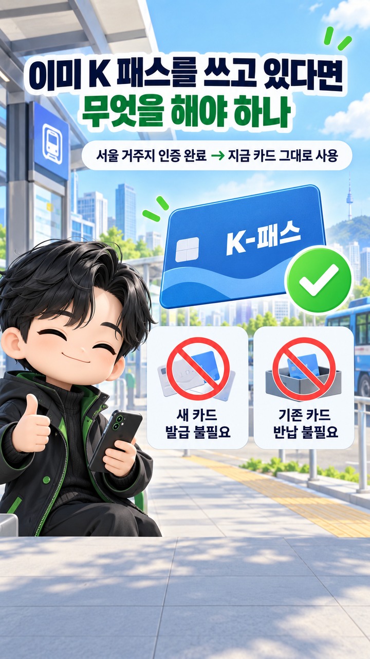 이미 K-패스를 쓰고 있다면 무엇을 해야 하나 - 이미 K 패스를 쓰고 있다면 무엇을 해야 하나 핵심 내용을 정리한 정보형 이미지