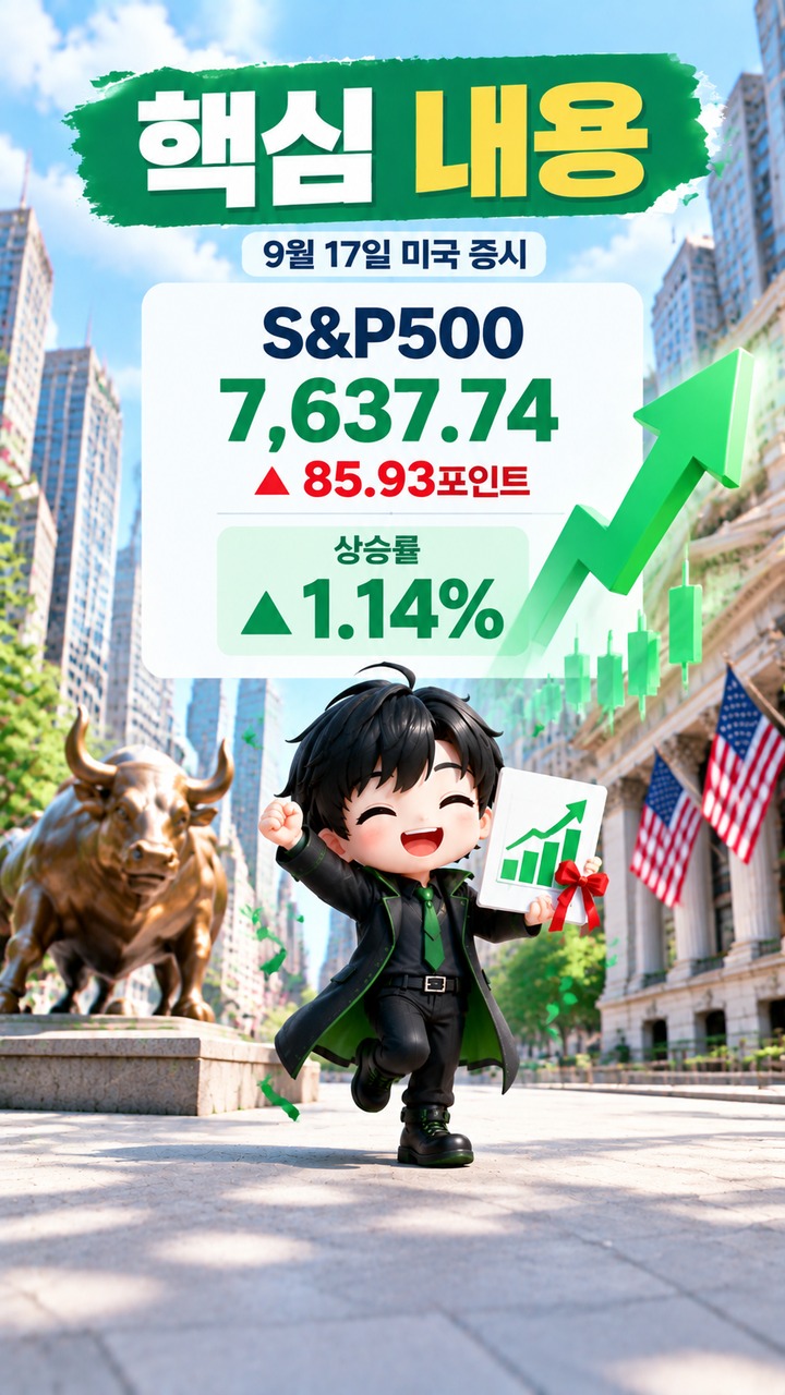 S&P500과 나스닥은 어디까지 올랐나 - 핵심 내용 핵심 내용을 정리한 정보형 이미지