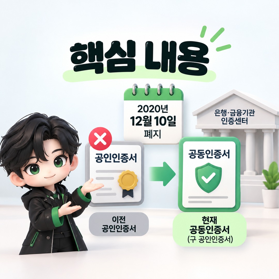 공인인증서 발급 방법, 2026년 공동인증서 발급부터 스마트폰 복사까지 - 핵심 내용 핵심 내용을 정리한 정보형 이미지