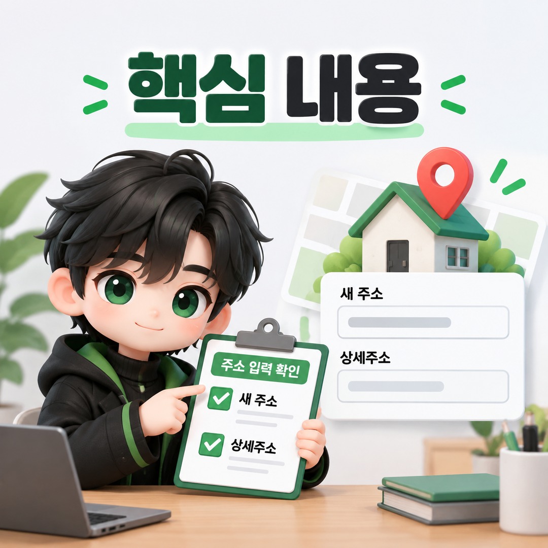 오카 - 핵심 내용 핵심 내용을 정리한 정보형 이미지