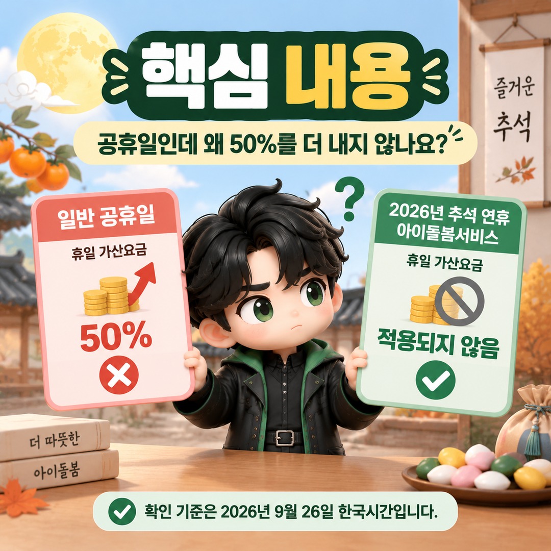확인 기준은 **2026년 9월 26일** 한국시간입니다. - 핵심 내용 핵심 내용을 정리한 정보형 이미지
