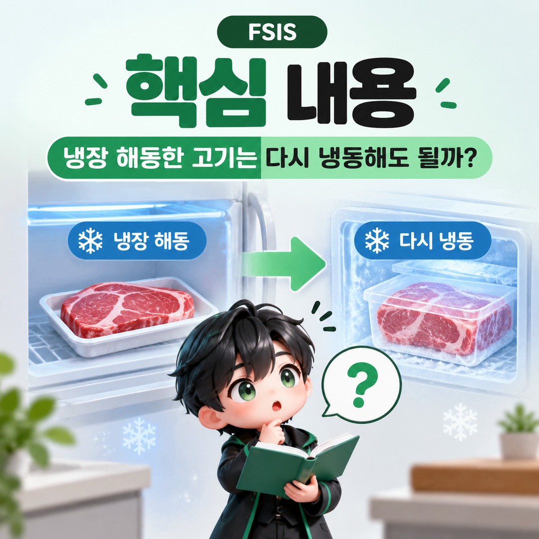 FSIS - 핵심 내용 핵심 내용을 정리한 정보형 이미지