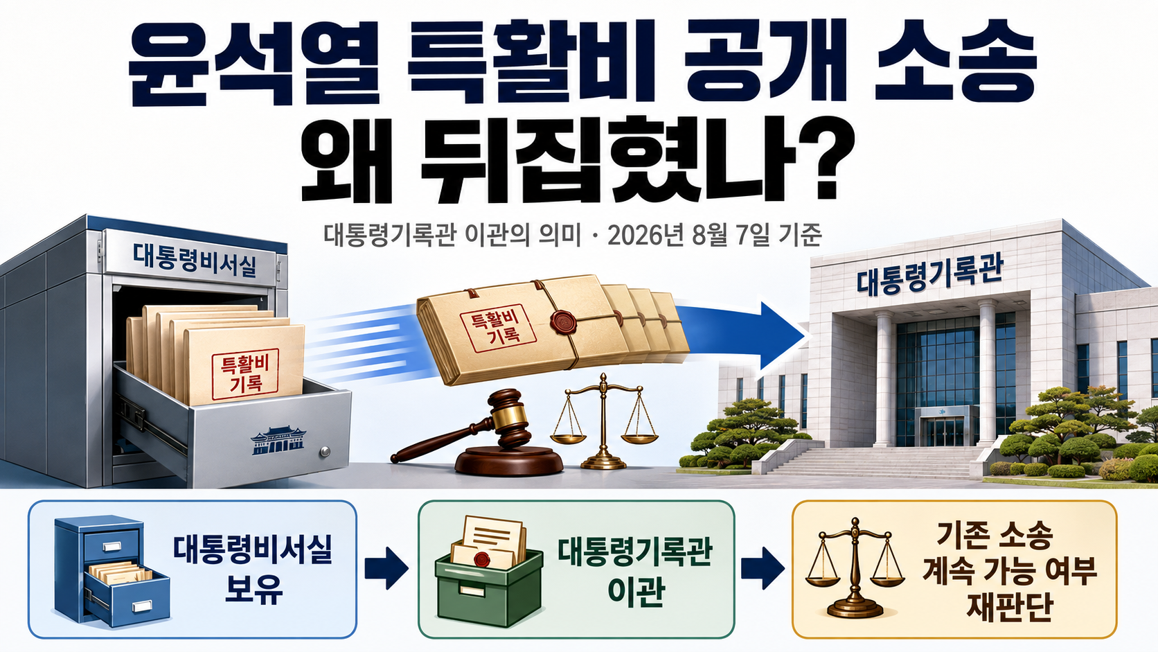 윤석열 특활비 공개 소송 왜 뒤집혔나…대통령기록관 이관의 의미