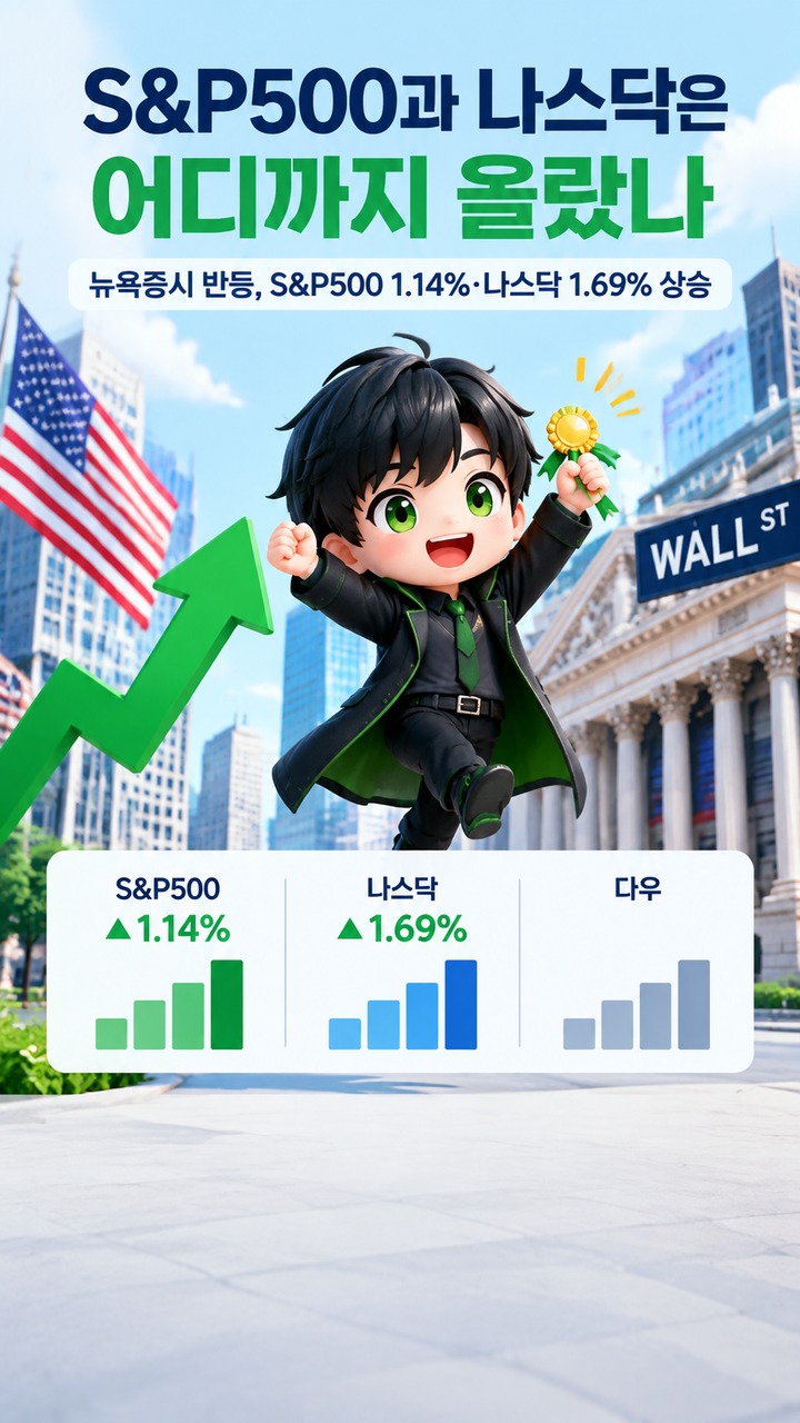 S&P500과 나스닥은 어디까지 올랐나